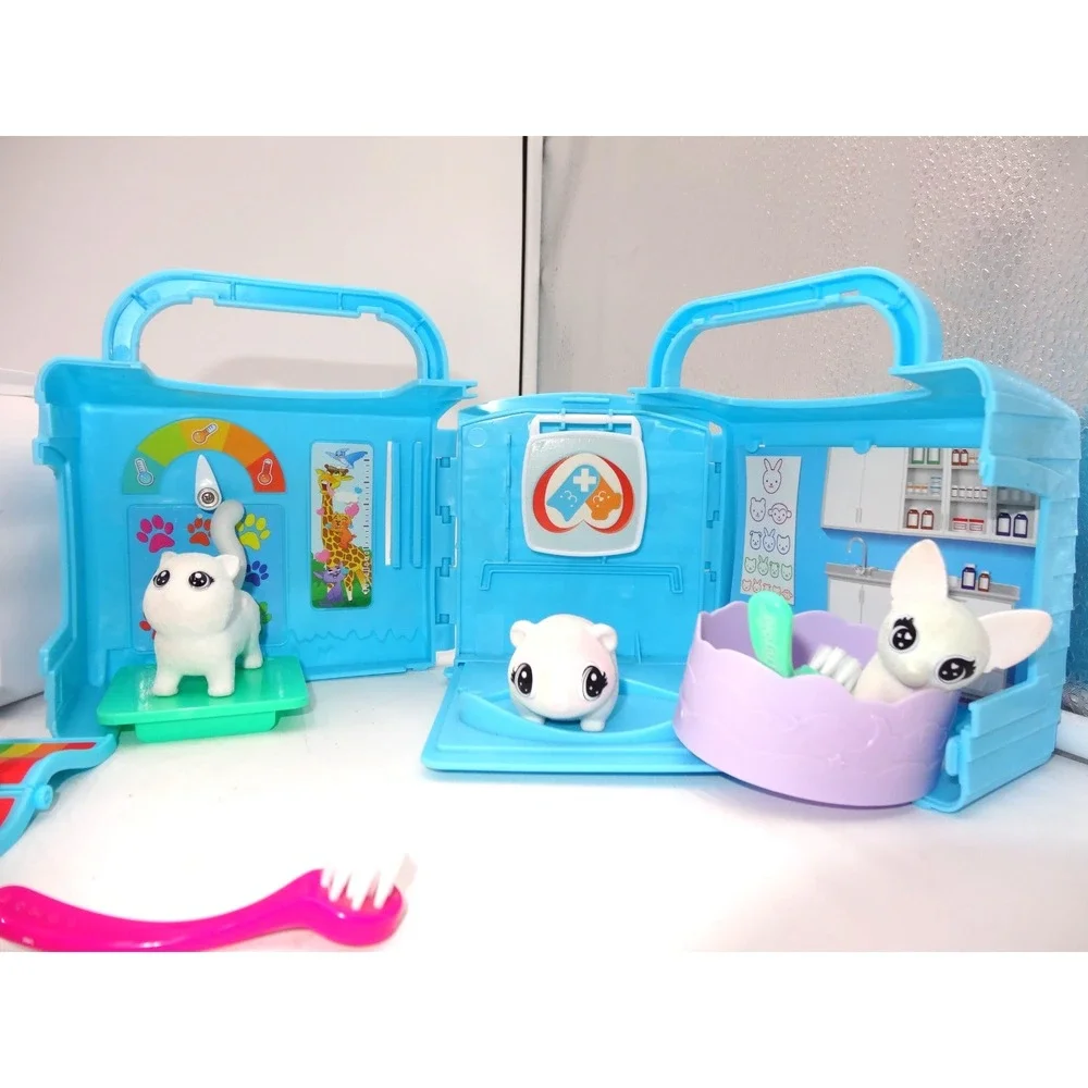 Crayola Scribble Scrubbies Pets Vet Set Tattoo Shop Cloud House and pets